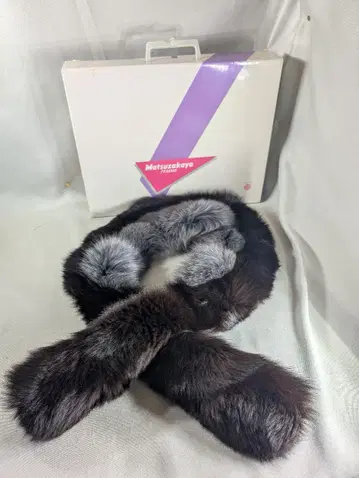 천연 소재 퍼 스톨 머플러 길이 143cm POSH