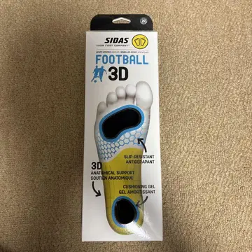 SIDAS 시다스 FOOTBALL 3D 인솔 S 23.5-24.5