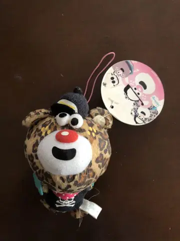 JAM 곰 점장 마스코트 레오파드 무늬