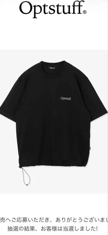 Opustuff 블랙 T셔츠