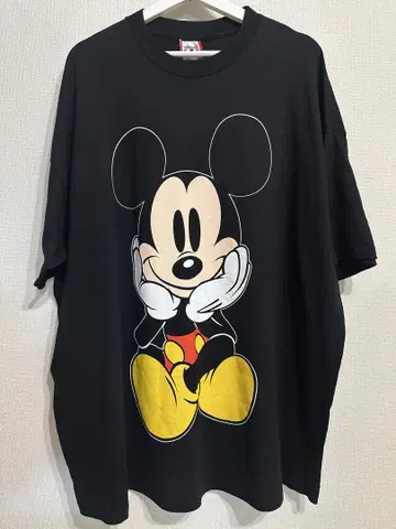 Disney vintage 빈티지 T 앉은 미키 90s 새상품급