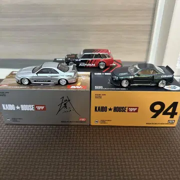 mini gt KAIDO HOUSE GT-R R33 R34 DATSUN