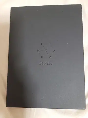 EXO standing postcard 엽서
