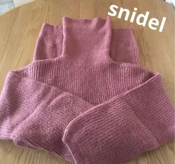 snidel 터틀넥 원피스