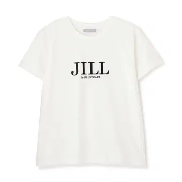JILL by JILLSTUART 자수 로고 T셔츠 질 바이 질 스튜어트