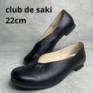 [컨디션 최상] CLUB DE SAKI 펌프스 플랫슈즈 22 V컷