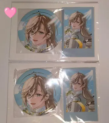 니지산지 카나에 생일 2025 캔뱃지 폴라로이드 2개 세트