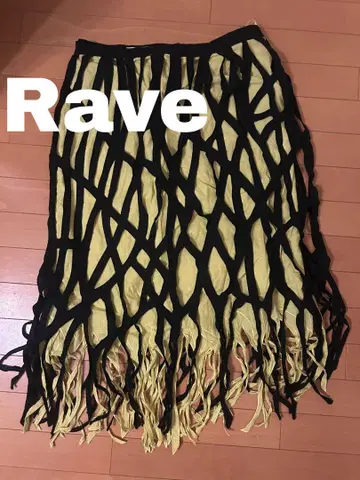 RAVE 계 스커트 80s90s