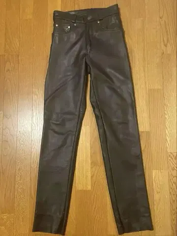 Schott 스테아 하이드 가죽 팬츠 W30