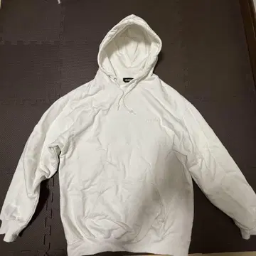 XLARGE 화이트 후드티 L