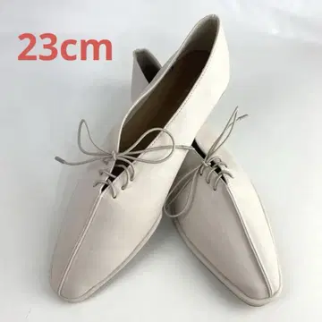 Au BANNISTER 레이스업 슈즈 아이보리 36