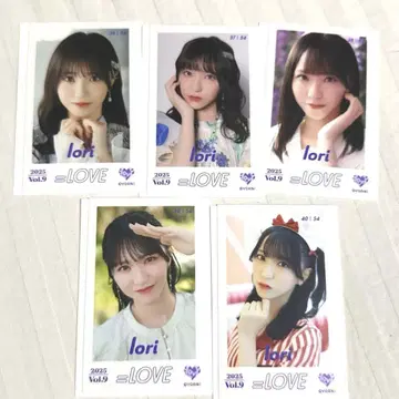 컴프 노구치 이오리 미니 포토 카드 vol.9