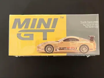 Mini GT 도요타 수프라 A80 탑시크릿 우핸들