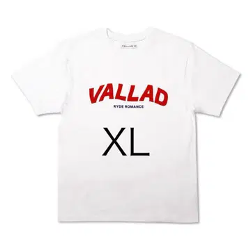 VALLAD WAVELOGO TEE WHT Xl