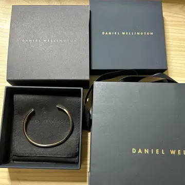 DANIEL WELLINGTON 핑크 골드 팔찌