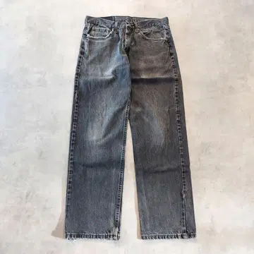Wrangler 랭글러 W32 블랙 데님 하의 블랙 14722