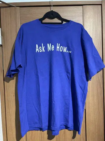 미국 빈티지 의류 영문 프린트 Ask Me How - BMW