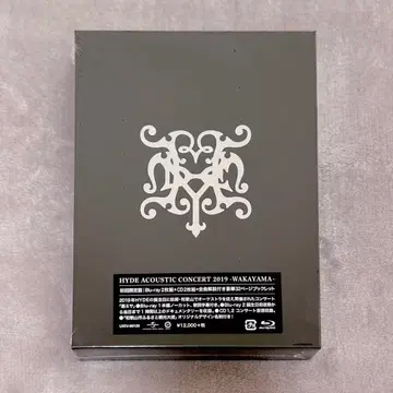 [미개봉 새상품] 초회 한정판 HYDE 쿠로미사 2019 Blu-ray