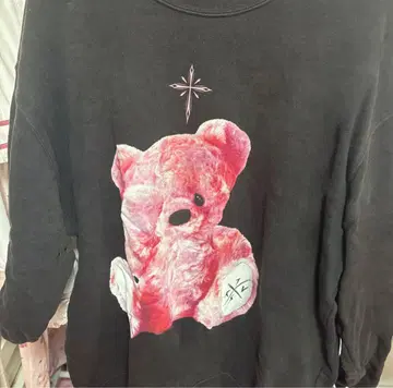 TRAVAS TOKYO 곰 후드티