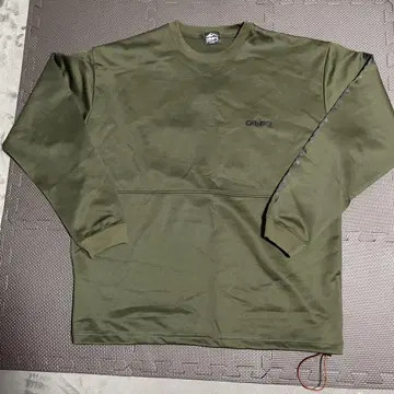 CAMP7 올리브 긴팔 티셔츠 L 사이즈