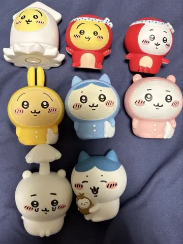 치이카와 (먼작귀) 소프트 비닐 피규어 8개 세트