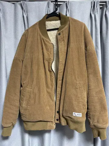 BAYFLOW 코듀로이 리버서블 보아 자켓