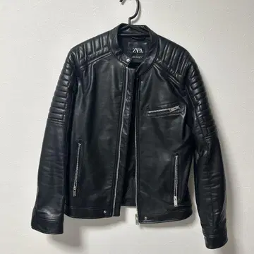 ZARA 블랙 라이더 자켓 EUR M