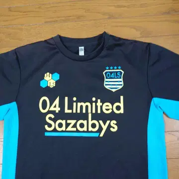 [ 새상품급 ] 04 Limited Sazabys 셔츠 블랙/파랑