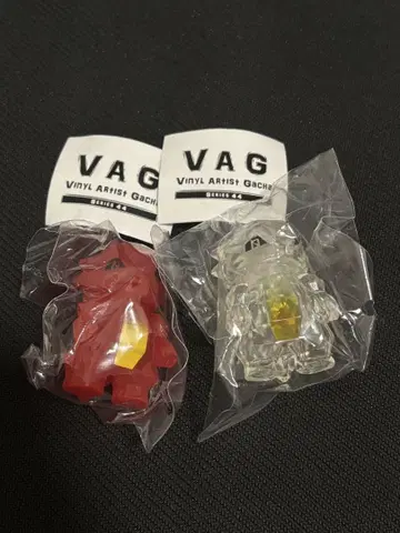 VAG 44 드라폴리곤 클리어 레드 2개
