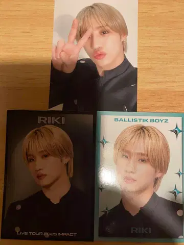 BALLISTIK BOYZ 마츠이 리키 포토 카드 3장