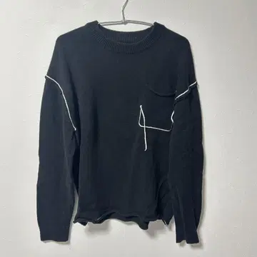 ZARA 블랙 니트 스웨터