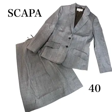 스캐파 SCAPA 셋업 린넨 캐시미어 혼방 40