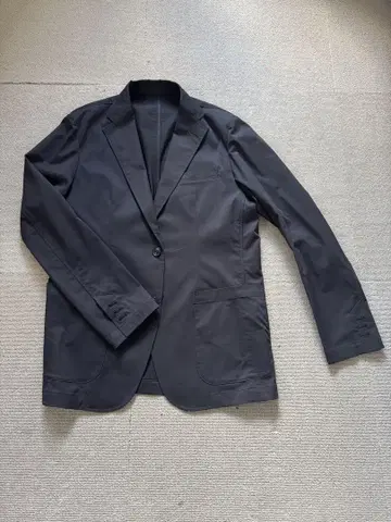 블랙 싱글 브레스 캐주얼 수트