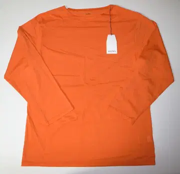 BISOWN BASQUE TEE 바스크 셔츠 긴팔 티셔츠 orange