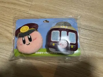 별의 커비 한큐 기차 인형 배지