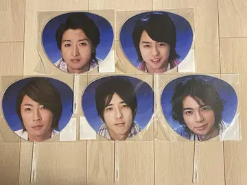 ARASHI 미니 부채 5장 세트(AROUND ASIA 2008)