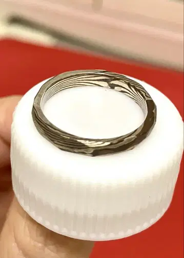 나뭇결 금 반지 실버, 구리