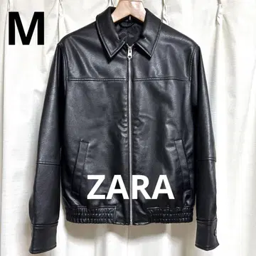 ZARA 자라 페이크 가죽 자켓 M