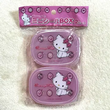 [새상품] 산리오  푸치케이스 미니 씰BOX 소품함