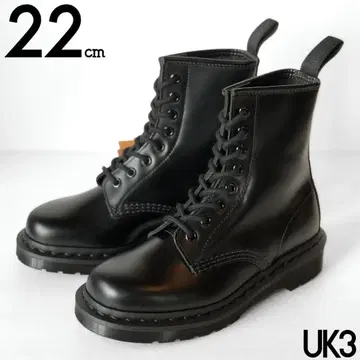 Dr.Martens UK3 22cm 1460 모노 8홀 블랙 새상품급