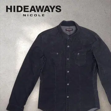 HIDEAWAYS 하이더웨이 코듀로이 웨스턴 셔츠/48