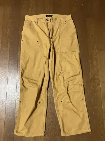 XLARGE 워크 팬츠 베이지 4 포켓