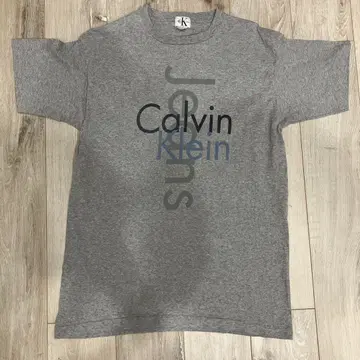 [구제 의류] 90s Calvin Klein Jeans 티셔츠 M 그레이