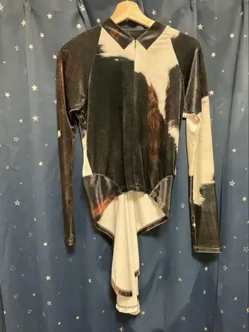 yoheiohno Cowhide Velour Cycling Top