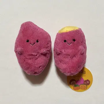 포차마루 가을 맛 시리즈 고구마 카지리이모 봉제 인형