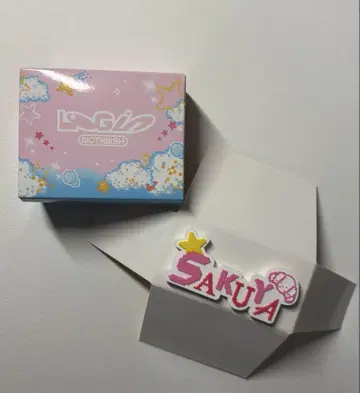 NCT WISH 로그인 사쿠야 응원봉 액세서리