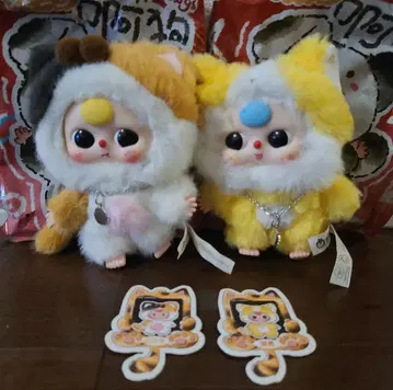 babythree 베이비쓰리 고양이 2체 세트 개봉만