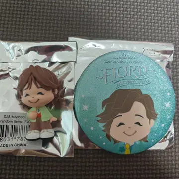 미세스 그린애플 후지와라 료카 캔뱃지&피규어