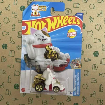 핫휠 FELINE LUCKY 일본 미발매 마네키네코 2025