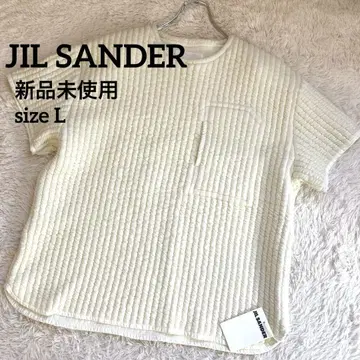 택 포함 새상품 질 샌더 JIL SANDER 퀼팅 반팔 자켓 L